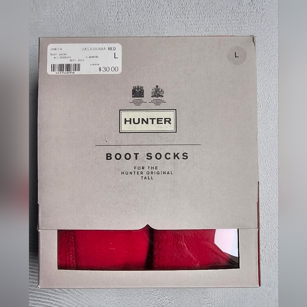Hunter Women's Boot Socks - Red